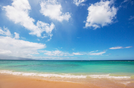 令人惊叹的夏威夷海滩自然风景图片