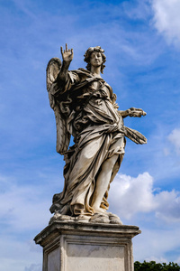 Angelo Bridge in Rome, Italy