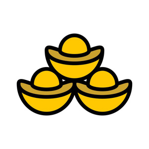 金元宝图标图片