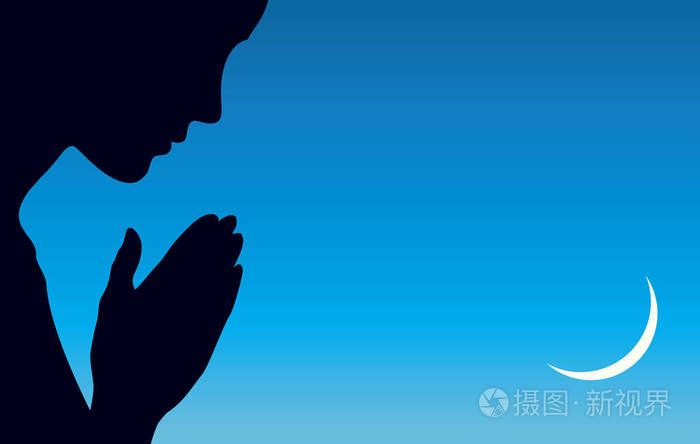 孤独的年轻福音派虔诚的跪着悲伤哀悼美丽的女士请求恳求向上的主耶稣