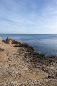 ametlla de mar on the coast of tarragona, Spain