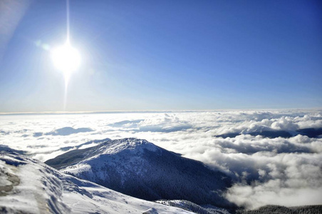 乌克兰冬季山区之旅