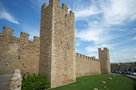 西班牙加泰罗尼亚城的堡垒