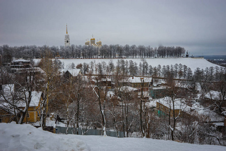俄罗斯金环城市之一的城市景观