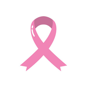 妇女乳腺癌符号设计矢量图