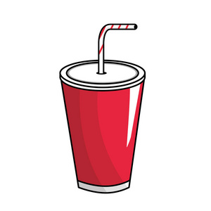 美味汽水饮料矢量图设计图片
