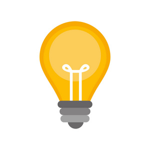 灯泡及电能矢量图照片