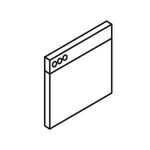 线窗口网站技术搜索事物矢量插图