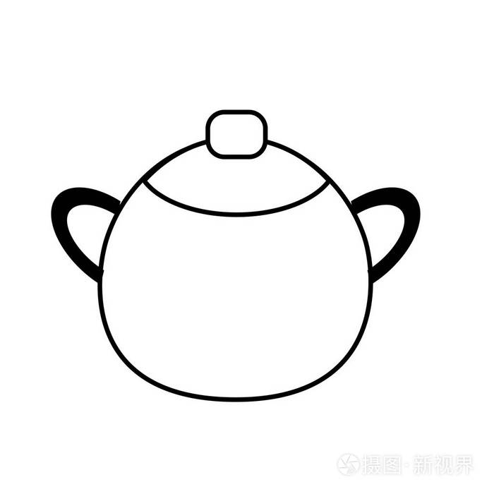 线锅锅锅厨具实物到菜肴矢量图插画-正版商用图片17m3f5-摄图新视界