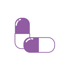 药物剪影剪影药物药丸药物治疗矢量插图照片