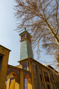 伊朗伊斯兰共和国。 德黑兰。 戈莱斯坦宫殿联合国教科文组织世界遗产遗址一组皇家建筑，由花园皇家建筑和伊朗艺术收藏组成。