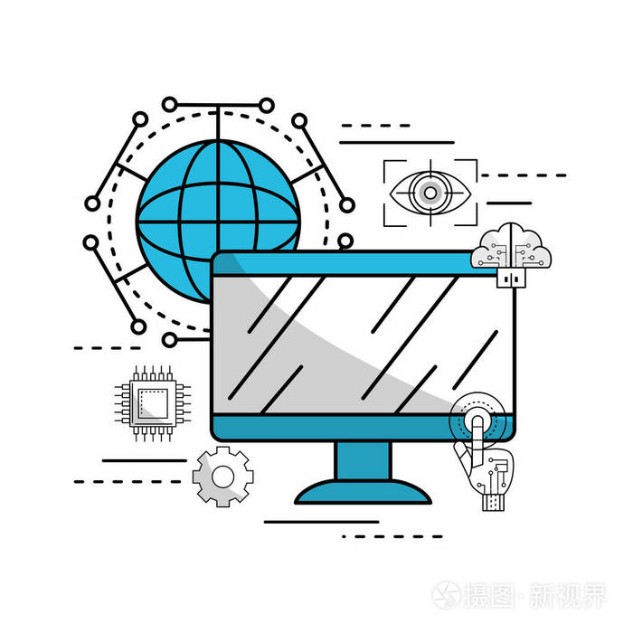 全球信息系统矢量图的未来技术