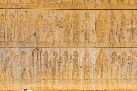伊朗伊斯兰共和国设拉兹。 波斯波利斯帕萨。 阿基米德帝国的礼仪之都。 公元前550330年。 阿基米德风格的建筑。 联合国教科文