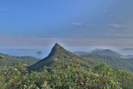 高垃圾峰径景观