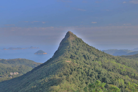 高垃圾峰径景观