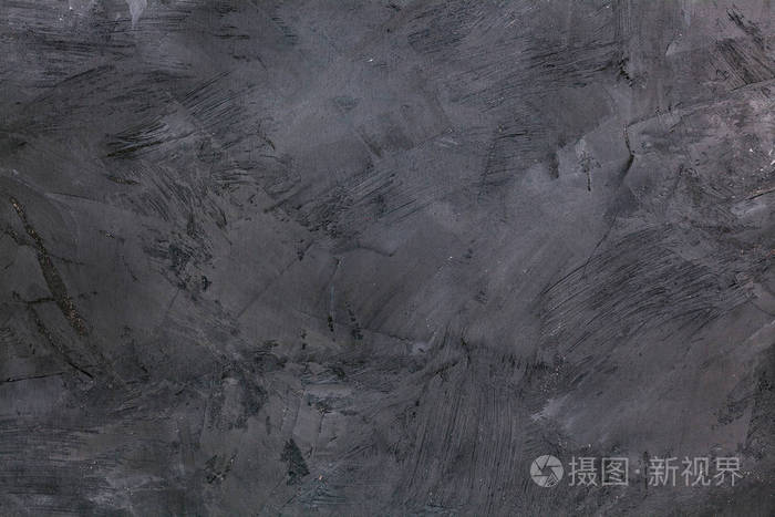 抽象的黑色背景,粗糙的痛苦的老化纹理,灰炭灰色背景的老式风格卡或