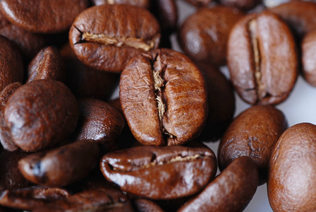 咖啡豆宏观质地