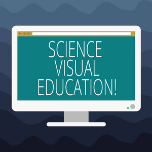 显示科学视觉教育的书写笔记。展示的商业照片使用信息图了解的想法和概念空白计算机桌面显示器彩色屏幕安装与进度条