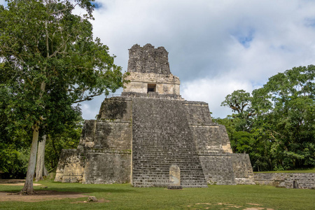 危地马拉Tikal国家公园玛雅寺二号