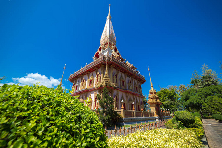 查龙佛教寺庙查龙，普吉岛，泰国