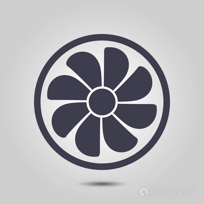 排气扇图标呼吸机符号