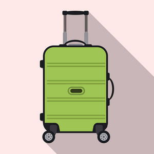 手提箱和行李标志的矢量插图。手提箱和旅途股票向量例证的汇集