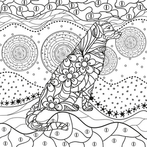 哺乳动物装饰孤立的纹理素材-哺乳动物装饰孤立的纹理插画-摄图新视界