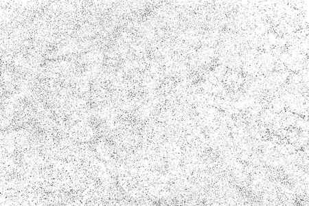 白色背景上孤立的黑色纹理。 灰尘覆盖。 暗噪声颗粒。 数字生成的图像。 矢量设计元素插图EPS10。