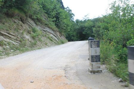 意大利北部乡村道路景观