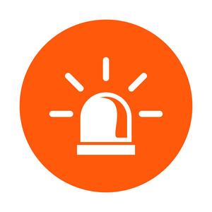 警笛声插画-警笛声手绘-警笛声卡通图-摄图新视界