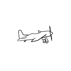 飞机螺旋桨 简笔画图片