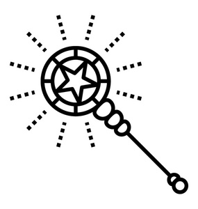 魔法棒特殊符号图片
