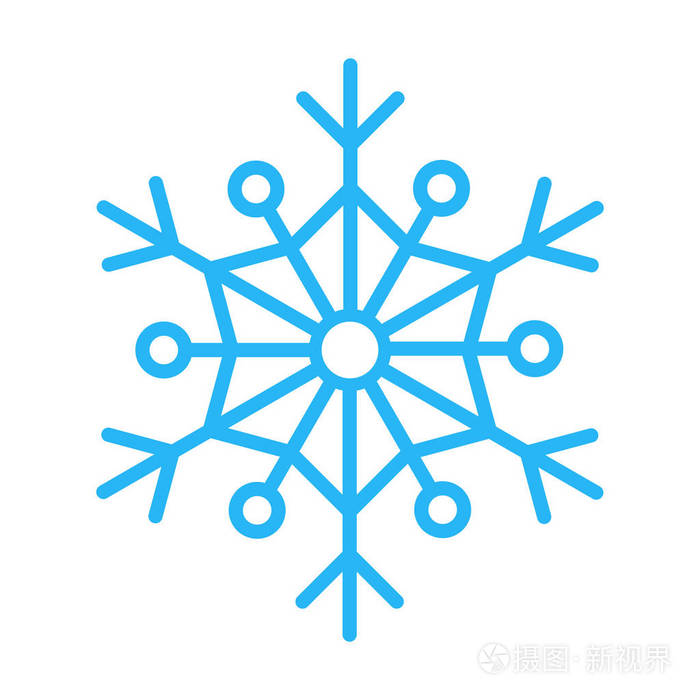 雪花图标复制图片