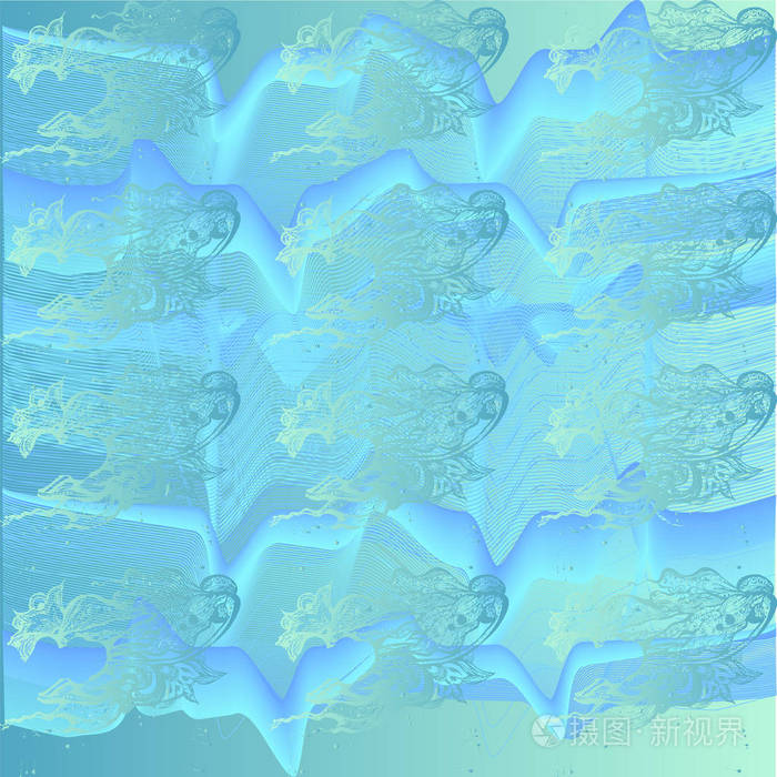 抽象的纹理背景 水色梯度矢量图插画 正版商用图片17pm3a 摄图新视界