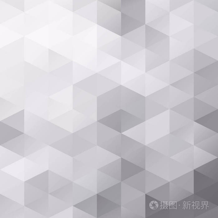 灰色白色网格马赛克背景,创意设计模板