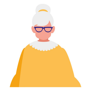 可爱的奶奶头像字符照片