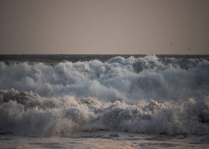 海洋与大浪