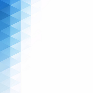蓝色网格镶嵌背景创意设计模板图片