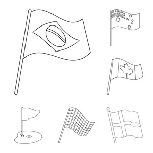 澳大利亚旗帜图片-澳大利亚旗帜素材-澳大利亚旗帜插画-摄图新视界