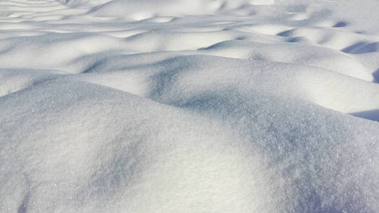 蓝色清新雪质地背景