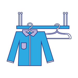 货架衣服图片-货架衣服素材-货架衣服插画-摄图新视界