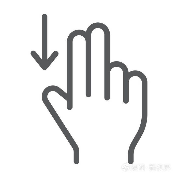 手指往下指的符号图片图片