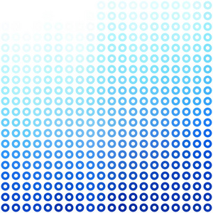 蓝色甜甜圈背景创意设计模板