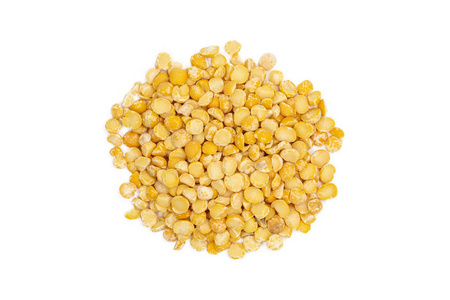 拆分黄色豌豆图片