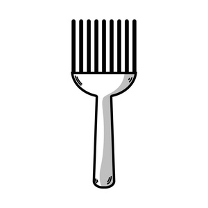 线叉厨具用于制作矢量插图