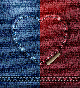 图为红蓝相间的天然木质质感红蓝绿色企业旗帜模板横向一个特写女人的