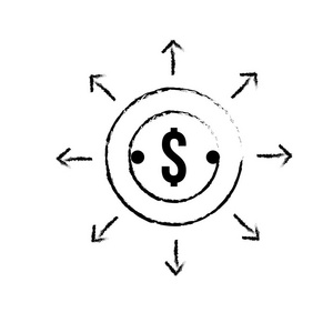 数字金融硬币货币现金货币