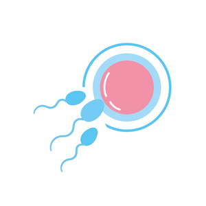 卵子和精子载体的生育繁殖图
