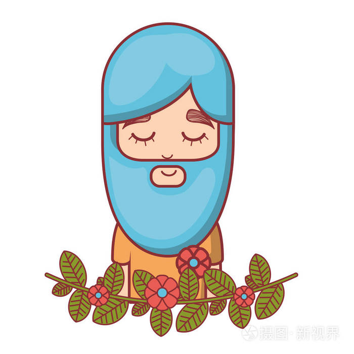 人类和平与爱放松冥想矢量插图