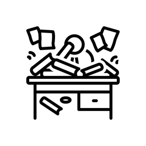 黑线图标杂乱无章照片